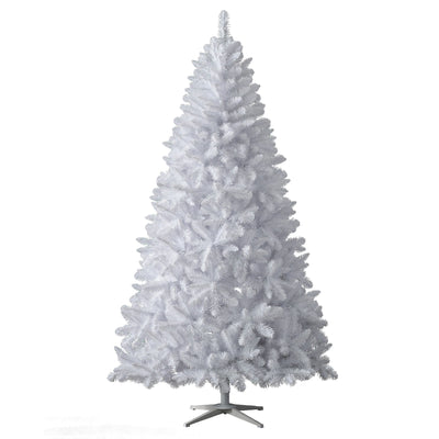 Treetopia Winter White 6 Foot Artificial Unlit Christmas Tree w/Stand(Used)