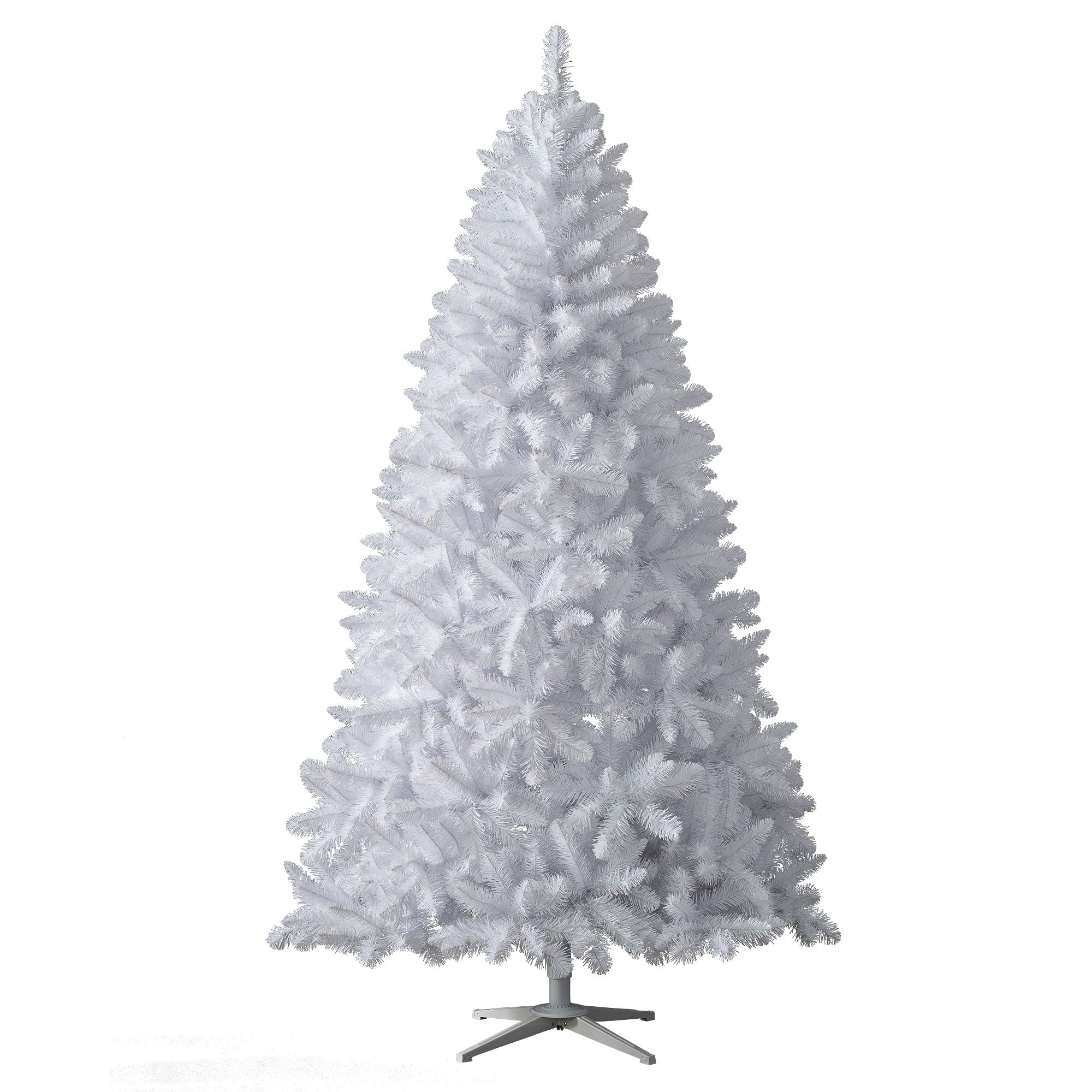 Treetopia Winter White 6 Foot Unlit Christmas Holiday Tree w/ Stand (Open Box) - VMInnovations