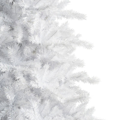Treetopia Moonlight White 7 Foot Unlit Christmas Holiday Tree w/Stand (Open Box) - VMInnovations