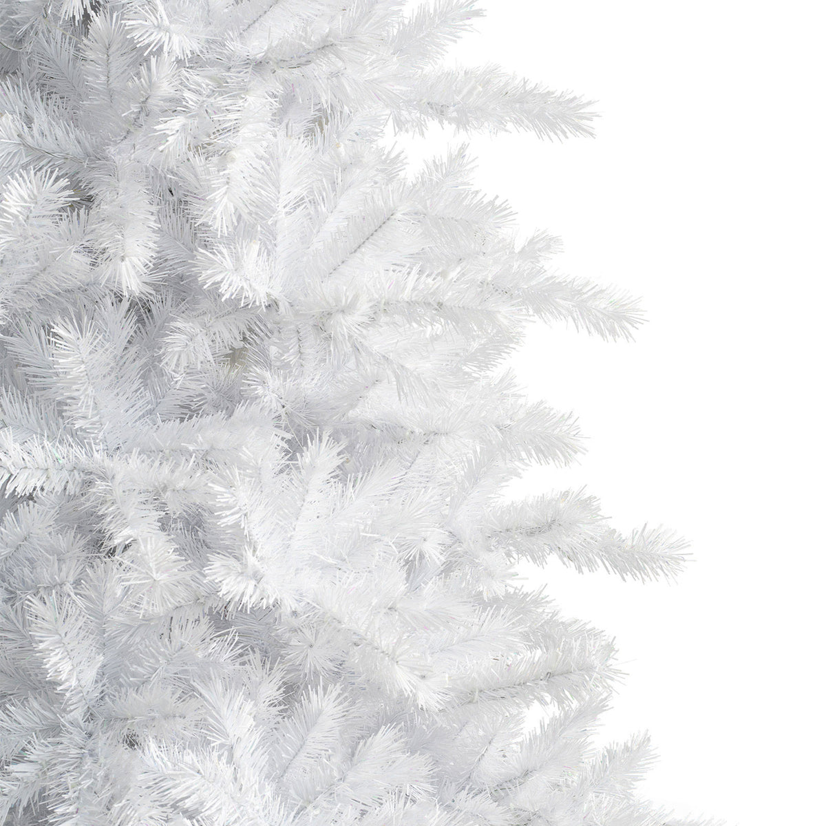 Treetopia Moonlight White 6 Foot Unlit Slim Christmas Tree w/ Stand (Open Box) - VMInnovations