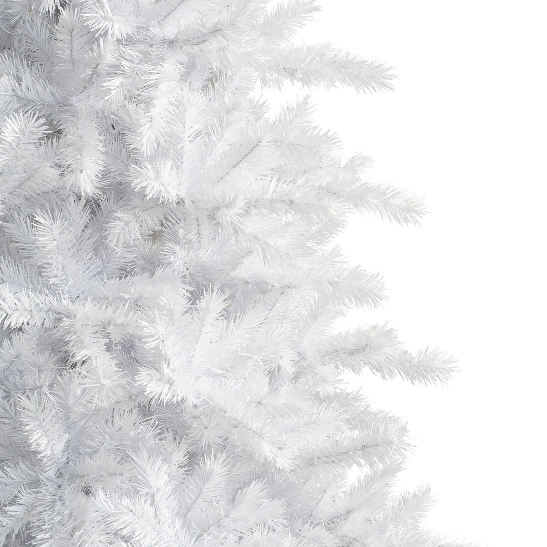 Treetopia Moonlight White 7 Foot Unlit Christmas Holiday Tree w/Stand (Open Box) - VMInnovations