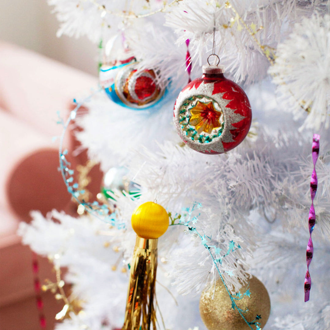 Treetopia Moonlight White 7 Foot Unlit Christmas Holiday Tree w/Stand (Used) - VMInnovations