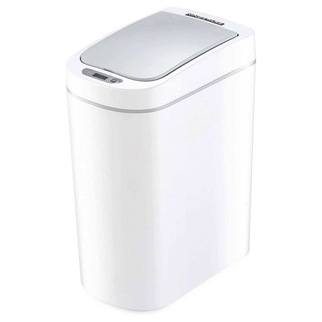 AMZ-7-2 1.8 Gallon Automatic Motion Sensor Compact Trash Can, (Open Box)