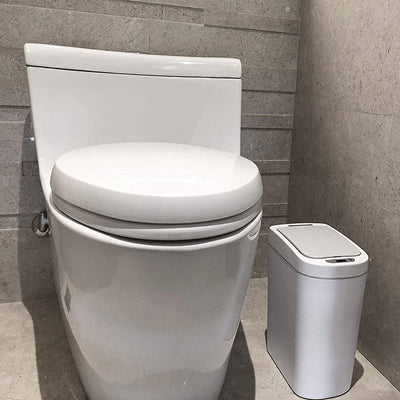 AMZ-7-2 1.8 Gallon Automatic Motion Sensor Compact Trash Can, (Open Box) - VMInnovations
