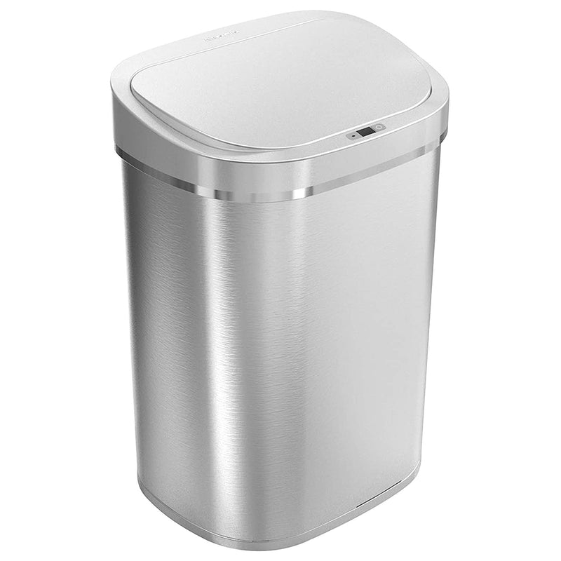 NINESTARS 21.1 Gallon Motion Sensor Garbage Trash Can w/ Manual Mode (Open Box)