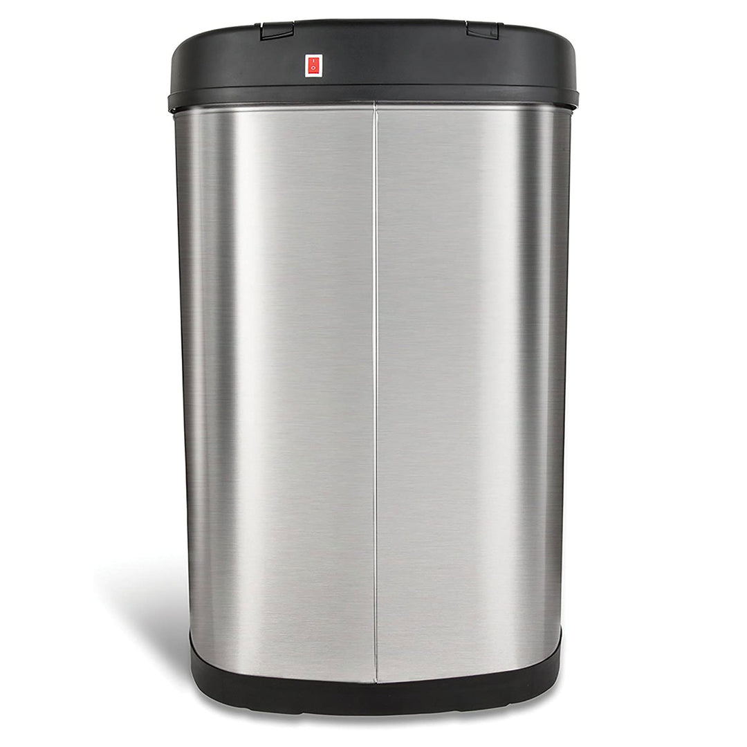 Ninestars Touchless Infrared Motion Sensor 13 Gal Dual Trash & Recycle Can(Used) - VMInnovations