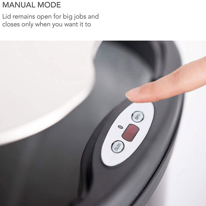 Ninestars Touchless Infrared Motion Sensor 13 Gal Dual Trash & Recycle Can(Used) - VMInnovations