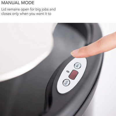 Ninestars Touchless Infrared Motion Sensor 13 Gal Dual Trash & Recycle Can(Used) - VMInnovations