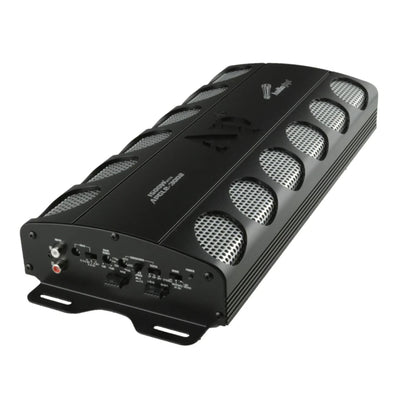 Audiopipe Class AB Amp, 6 Inch Stereo Speaker (2 Pack), and Soundstorm Wire Kit - VMInnovations