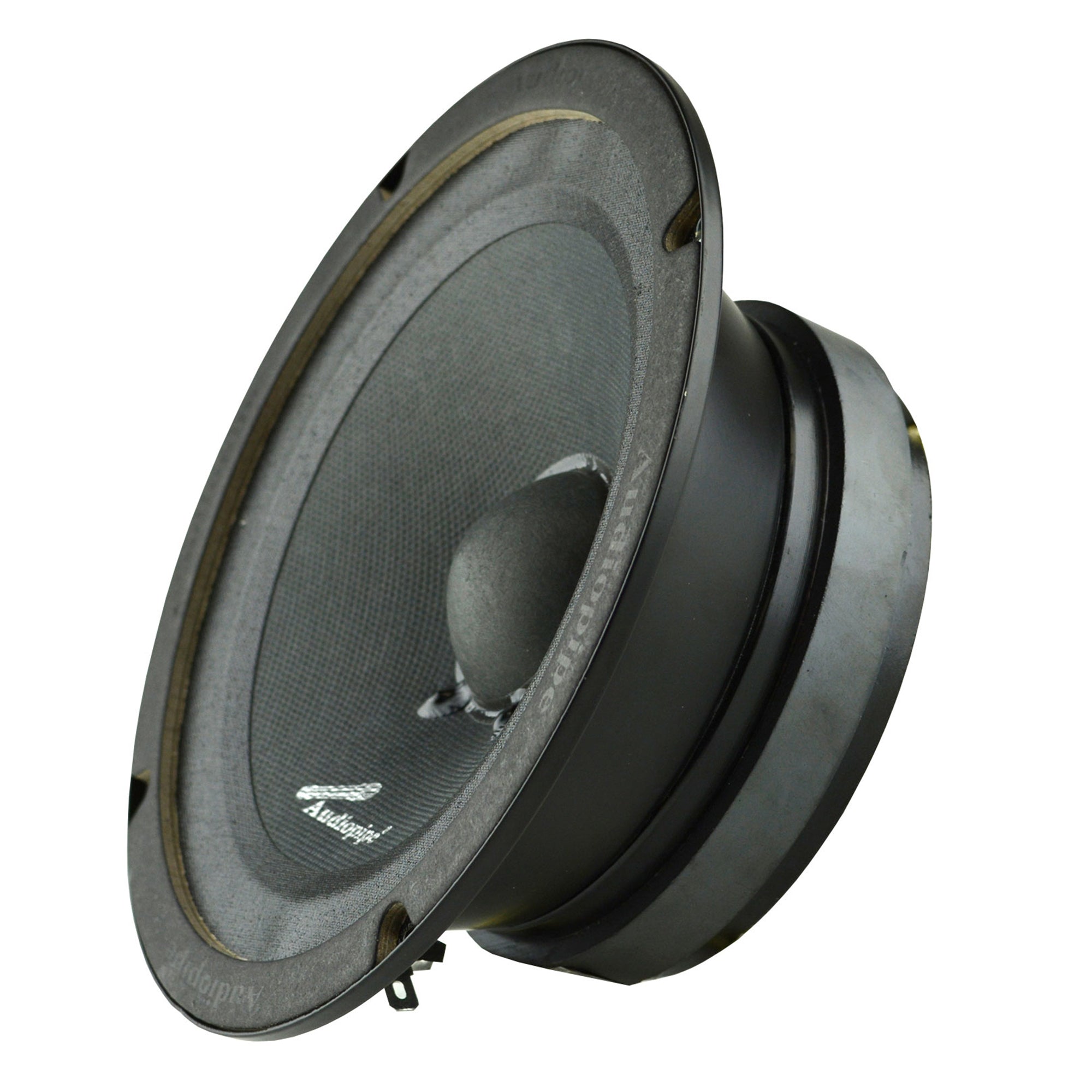 Audiopipe Class AB Amp, 6 Inch Stereo Speaker (2 Pack), and Soundstorm Wire Kit - VMInnovations