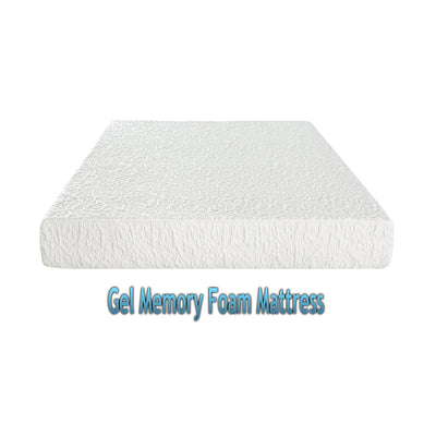 4 Inch Gel Memory Foam Mattress for Full Size Convertible Sofa (Used)