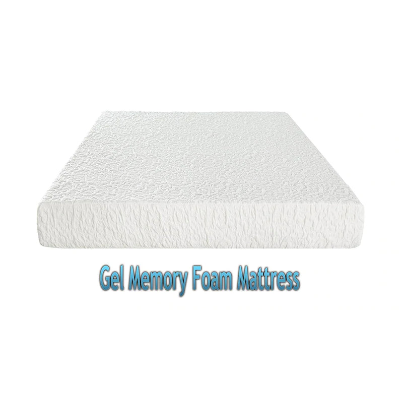 Dynasty Mattress 4 Inch Gel Memory Foam Mattress for Convertible Sofa (Open Box)
