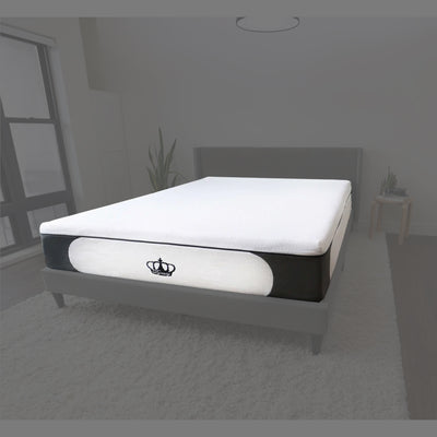 Dynasty Mattress 14.5 in Plush Gel Memory Foam Mattress, King Size (Open Box)