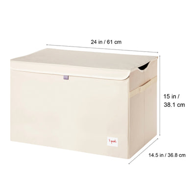 3 Sprouts Toy Chest Storage Bin, Whale Print & Storage Bin Basket, Shark Print