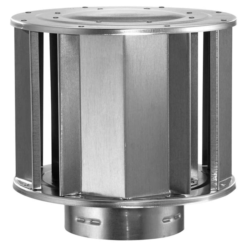 DuraVent 4 Inch Type B Gas Vent High Wind Cap with DuraLock System Seal (Used)