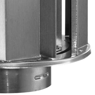 DuraVent 4GVVTH 4 Inch Type B Gas Vent High Wind Cap with DuraLock System Seal