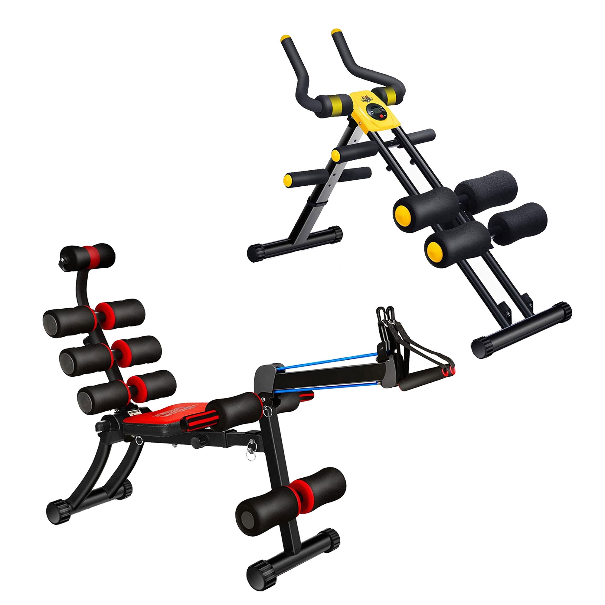 MBB Abdominal Home Gym Exercise Chair & Wonder Master Abdominal Workout Chair - VMInnovations