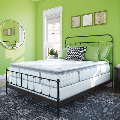 Classic Brands Celadon Hybrid Gel Memory Foam and Innerspring Mattress, Queen
