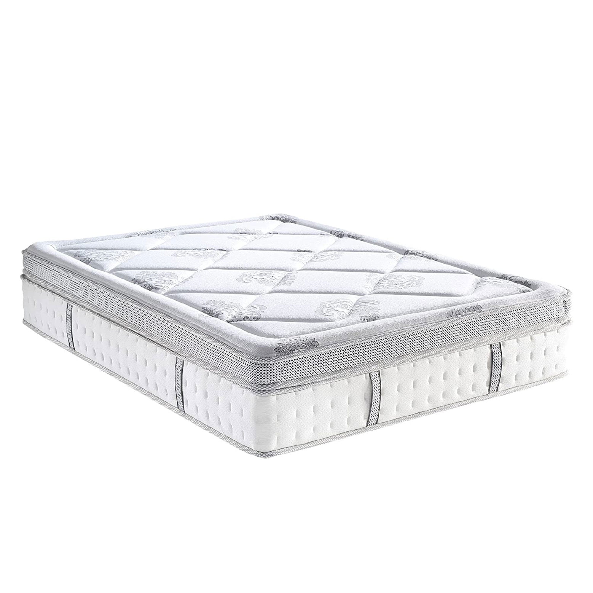 Classic Brands 14 Inch Tall Gramercy Gel Memory Foam Innerspring Mattress, Queen