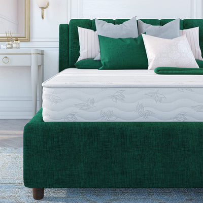 Classic Brands 8 Inch Advantage Firm Wrapped Innerspring Coil Mattress, Queen