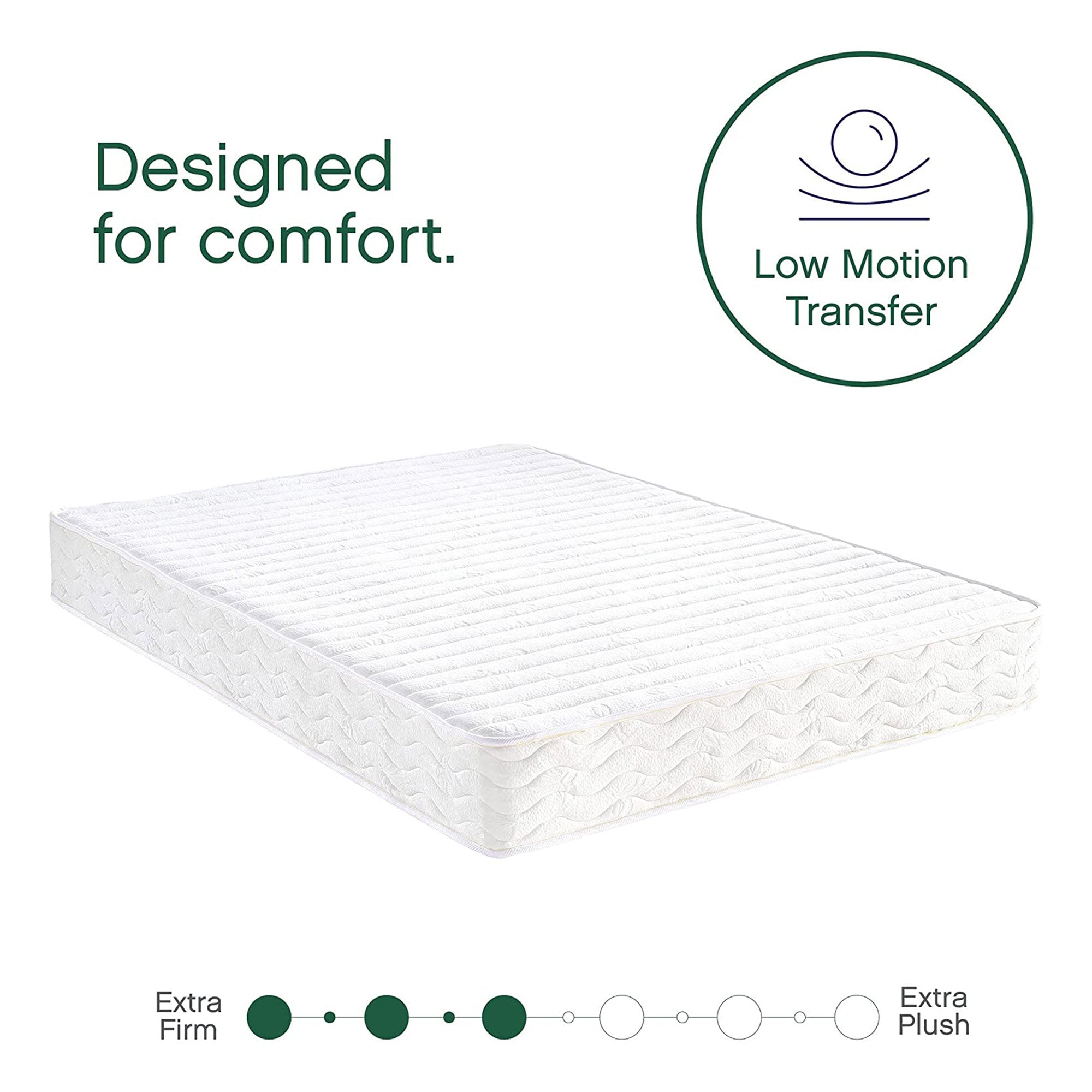Classic Brands 8 Inch Advantage Firm Wrapped Innerspring Coil Mattress, Queen