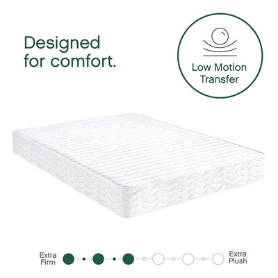 Classic Brands 8 Inch Advantage Firm Wrapped Innerspring Coil Mattress, Queen