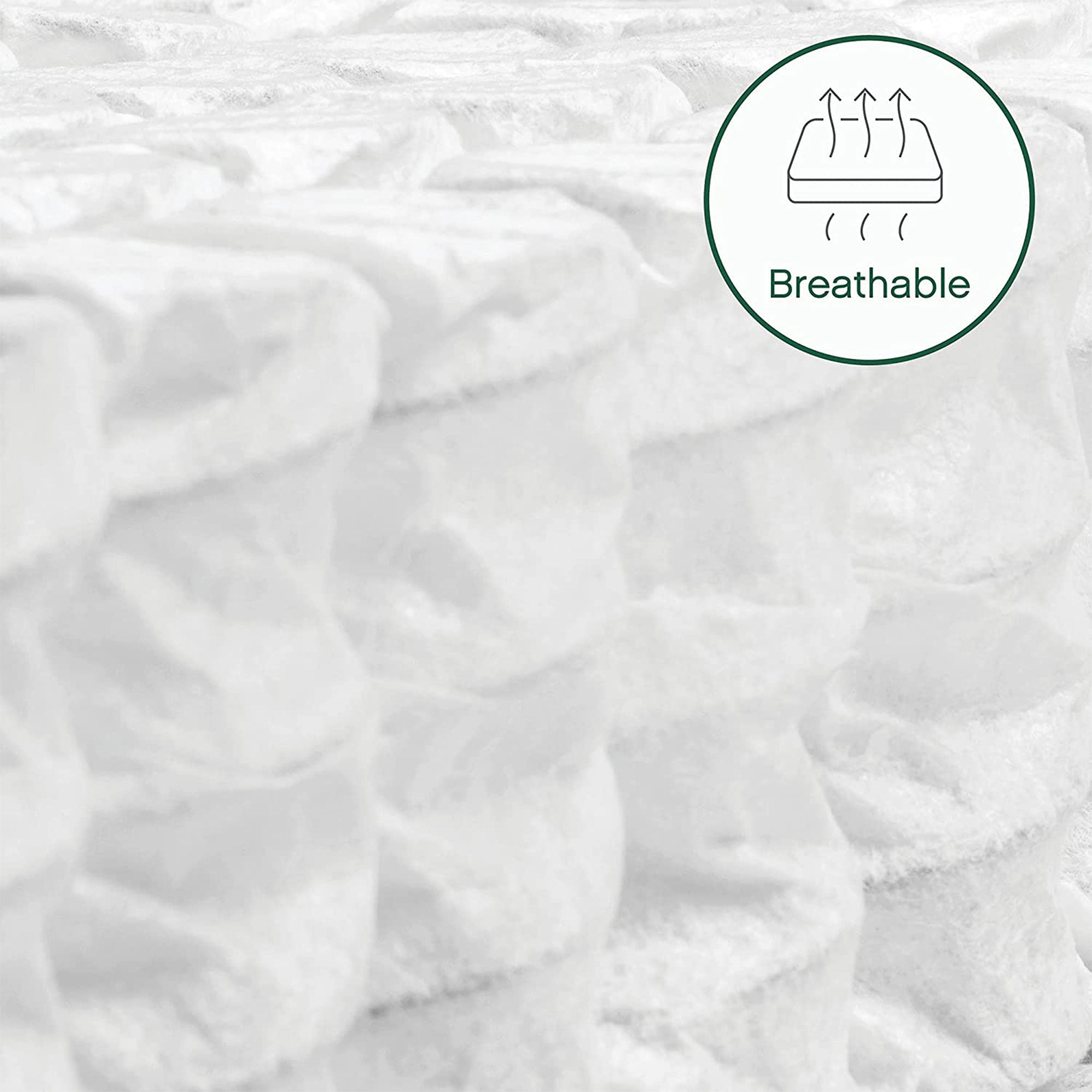 Classic Brands 8 Inch Advantage Firm Wrapped Innerspring Coil Mattress, Queen