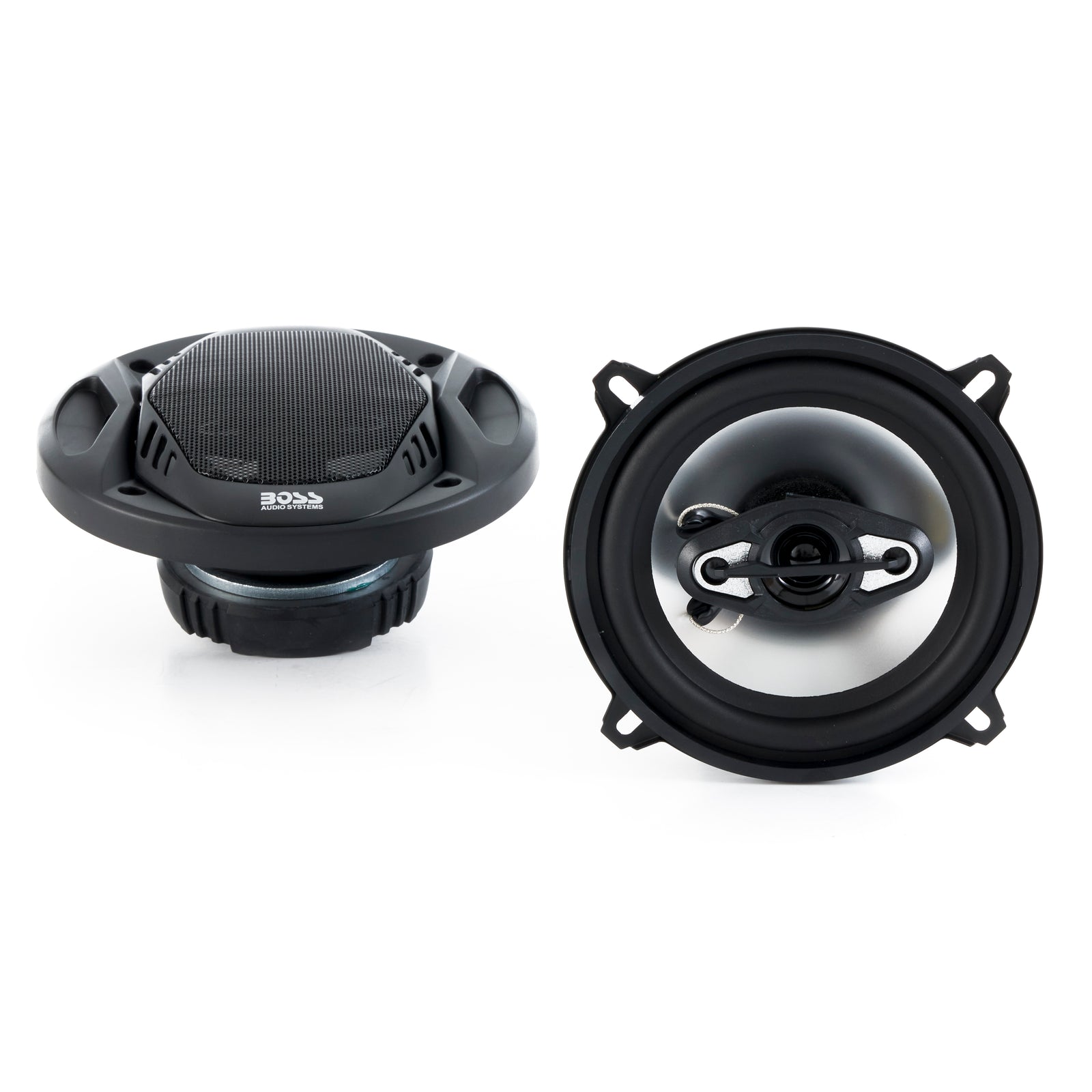BOSS NX524 5.25" 300W 4-Way Car Audio Coaxial Speakers Stereo Black 4 Ohm - VMInnovations