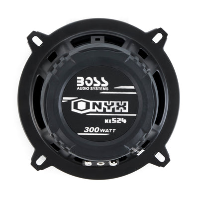 BOSS NX524 5.25" 300W 4-Way Car Audio Coaxial Speakers Stereo Black 4 Ohm