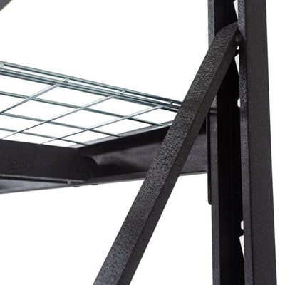 CAT 72 Inch x 36 Inch Industrial Heavy Duty 4 Tier Adjustable Steel Shelving - VMInnovations