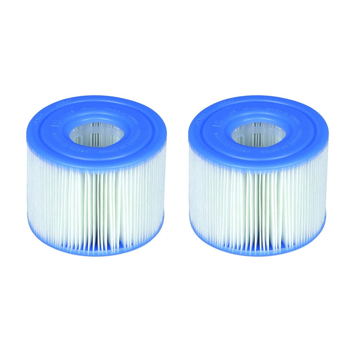 Intex PureSpa Hot Tub Maintenance Kit & Intex Type S1 Filter Cartridges (2 Pack)