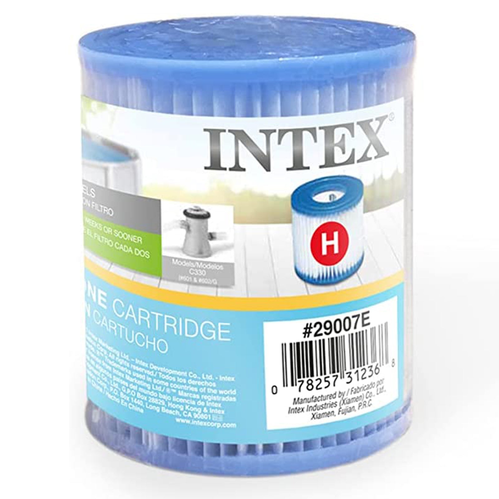 Intex Swimming Pool Easy Set Filter Cartridge - Type H (Open Box) (6 Pack) - VMInnovations