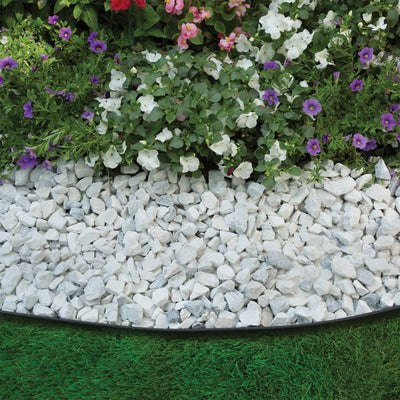 Dimex EasyFlex 3100-100C 100 Foot No Dig Garden Bed Plastic Edging Kit, Black - VMInnovations