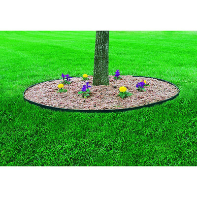 Dimex EasyFlex 3100-100C 100 Foot No Dig Garden Bed Plastic Edging Kit, Black