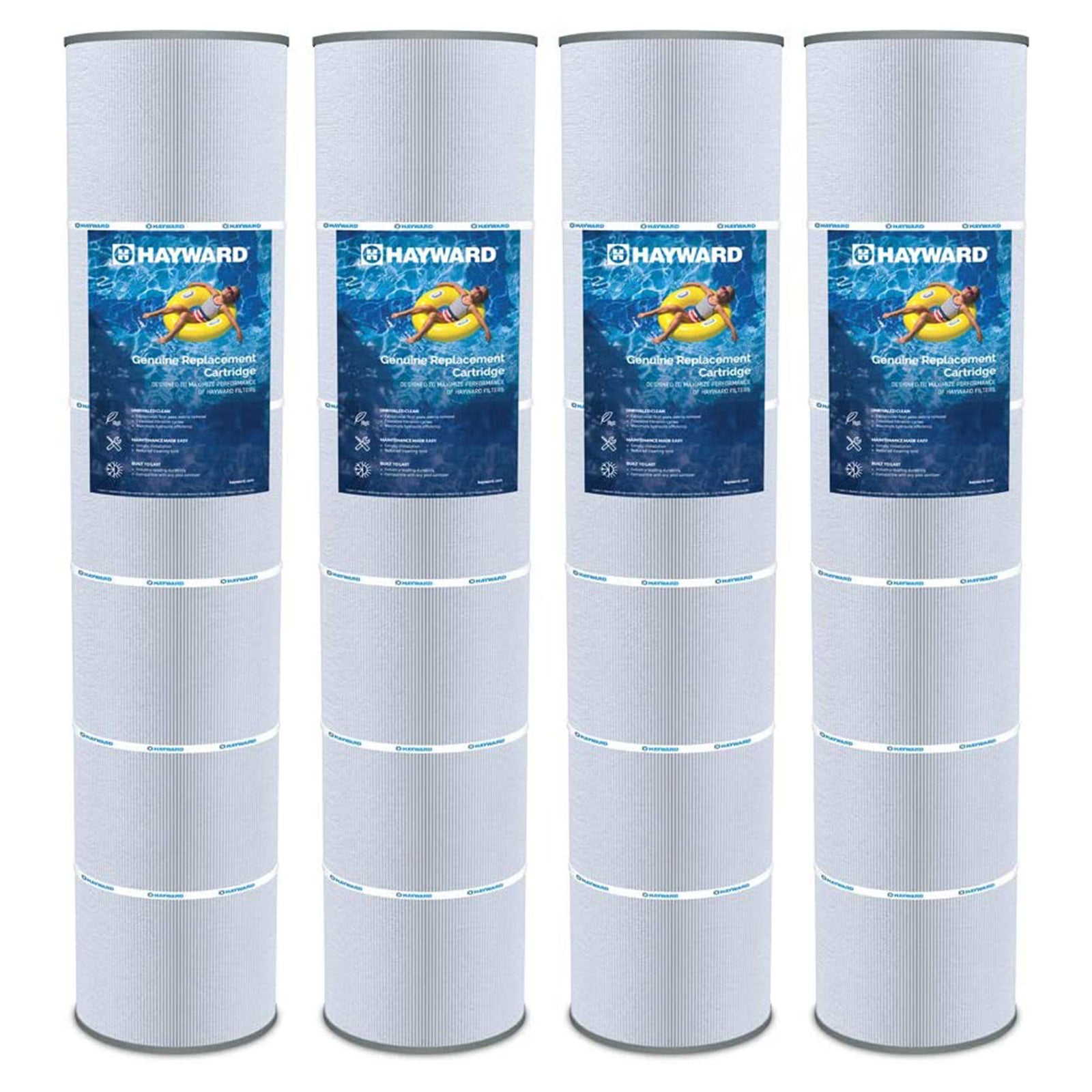 Replacement Cartridge Element for Hayward SwimClear Filters (4 Pack) (Used) - VMInnovations