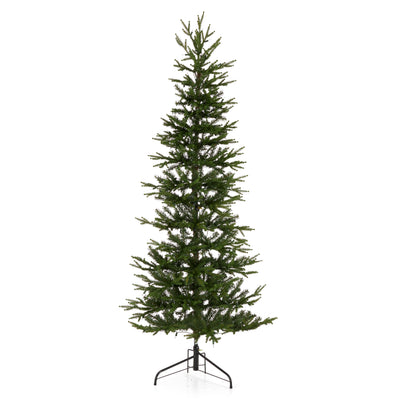 National Tree Company Montgomery 6.5' Prelit Corner Tree Clear Lights (Open Box) - VMInnovations
