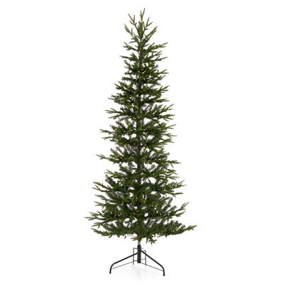 National Tree Company Montgomery 6 Ft Prelit Corner Tree Clear Lights (Used) - VMInnovations