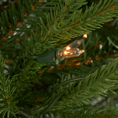 National Tree Company Montgomery 6' Prelit Half Christmas Tree 250 Clear Lights - VMInnovations