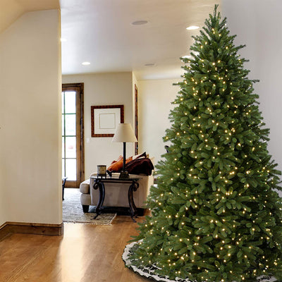 National Tree Company Jersey Frasier Fir 9 Ft Prelit Artificial Christmas Tree