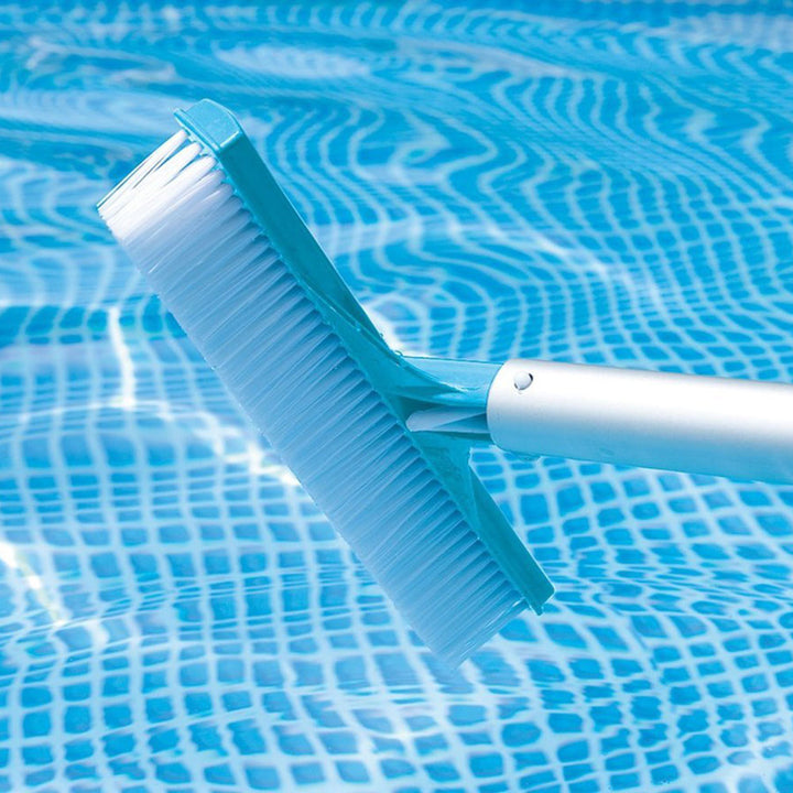 Intex Basic Pool Debris Cleaning Kit with Wall Brush and Vacuum Head (Open Box) - VMInnovations