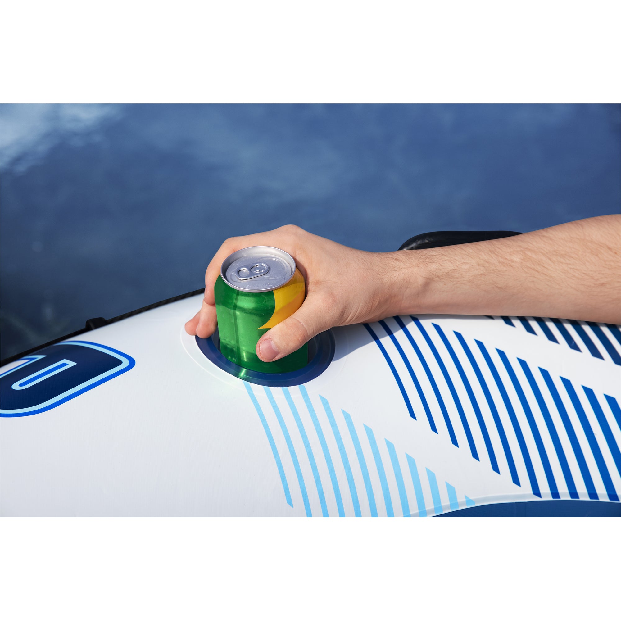 Bestway Hydro Force Rapid Rider Single River Inner Tube, Blue & White (Open Box) - VMInnovations