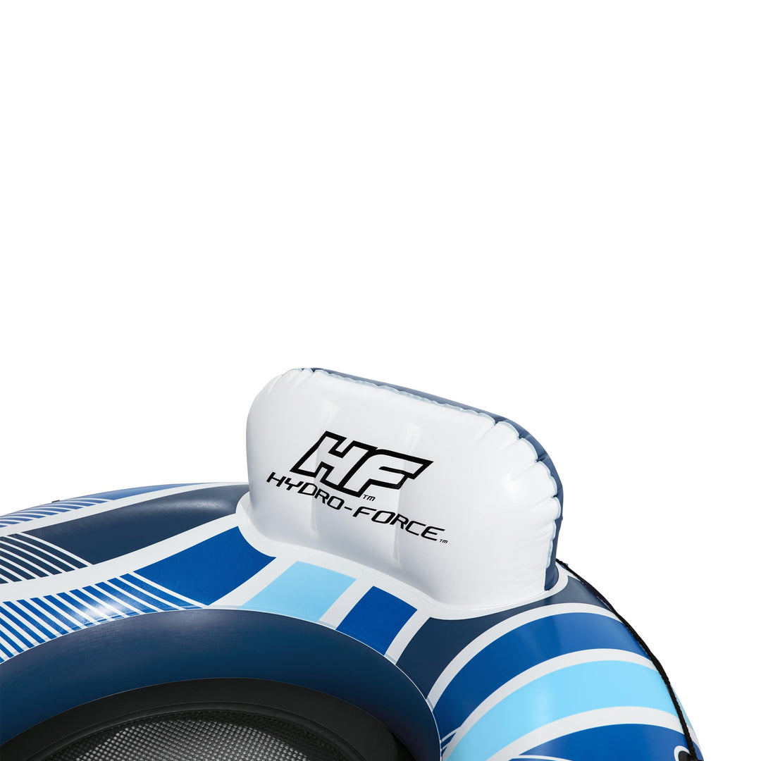 Bestway Hydro Force Rapid Rider Single River Inner Tube, Blue & White (Open Box) - VMInnovations