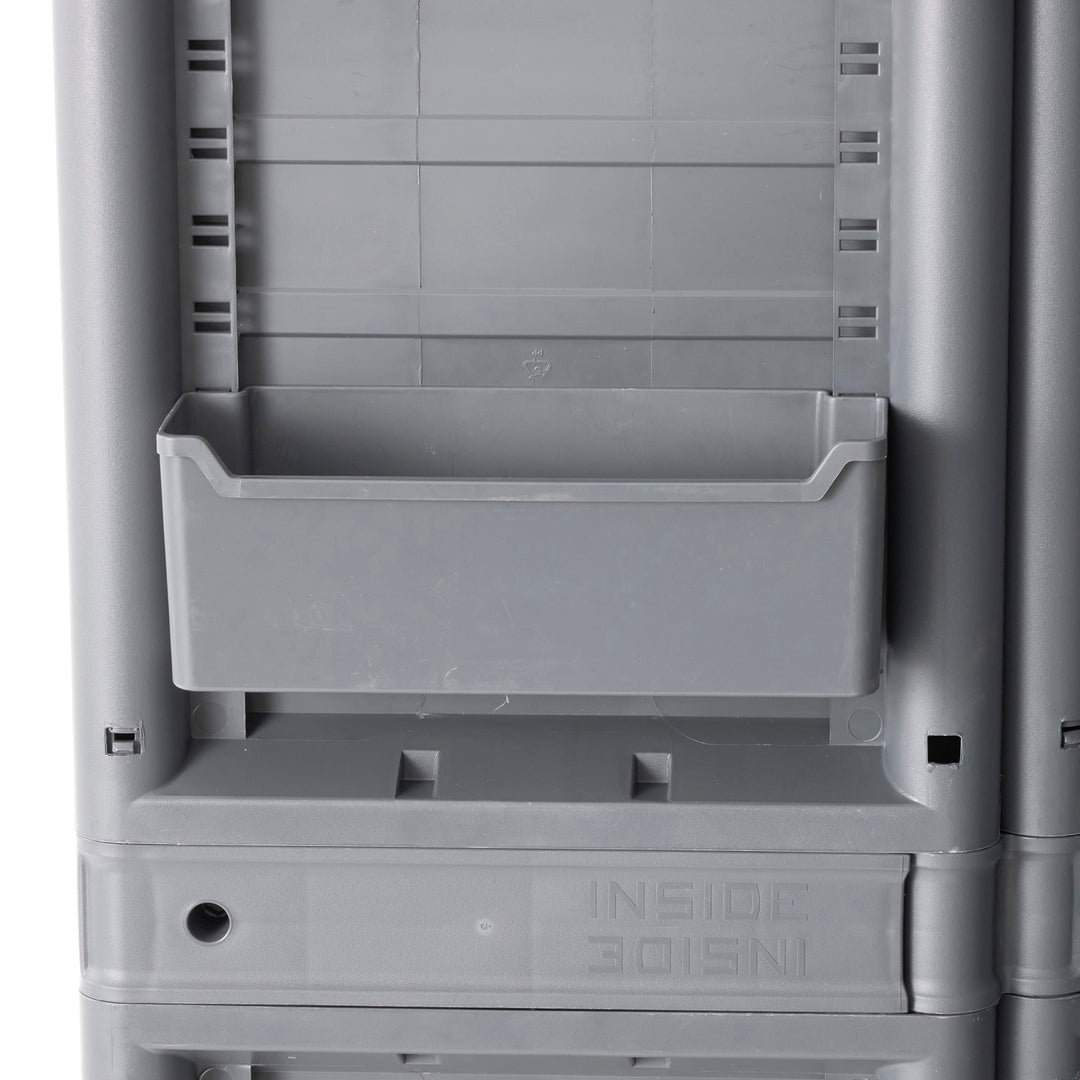 Gracious Living MaxIt Premium 2-Door Utility Cabinet w/ Metal Shelves (Open Box)