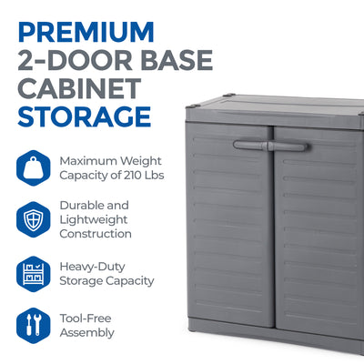 Gracious Living Premium Adjustable Metal Base Cabinet Organizer (For Parts) - VMInnovations