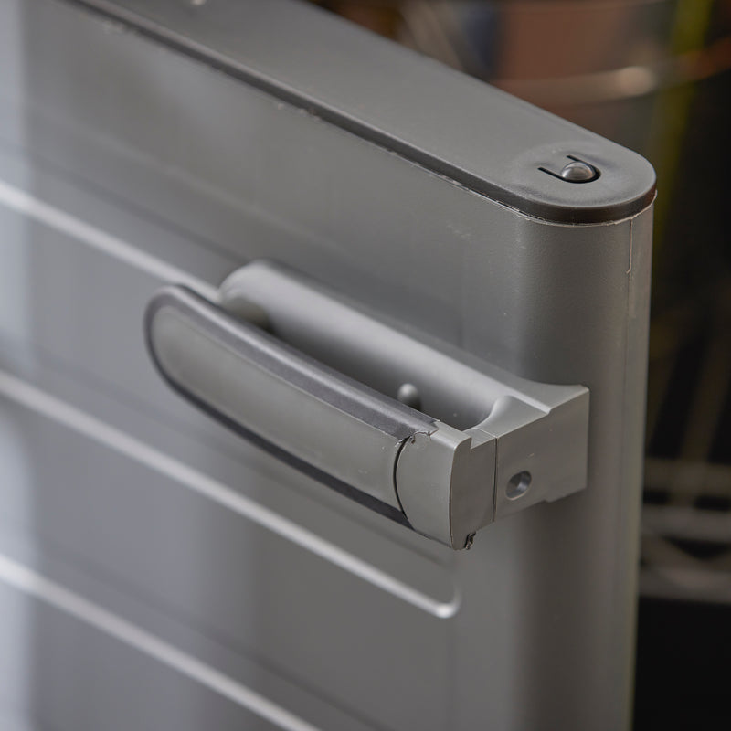 Gracious Living MaxIt Premium 2-Door Base Cabinet with Adjustable Metal Shelves