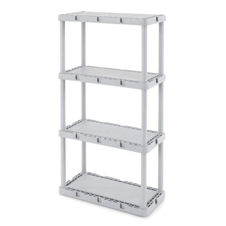 Knect-A-Shelf Fixed Height 4 Shelf Light Duty Storage System (Open Box) - VMInnovations