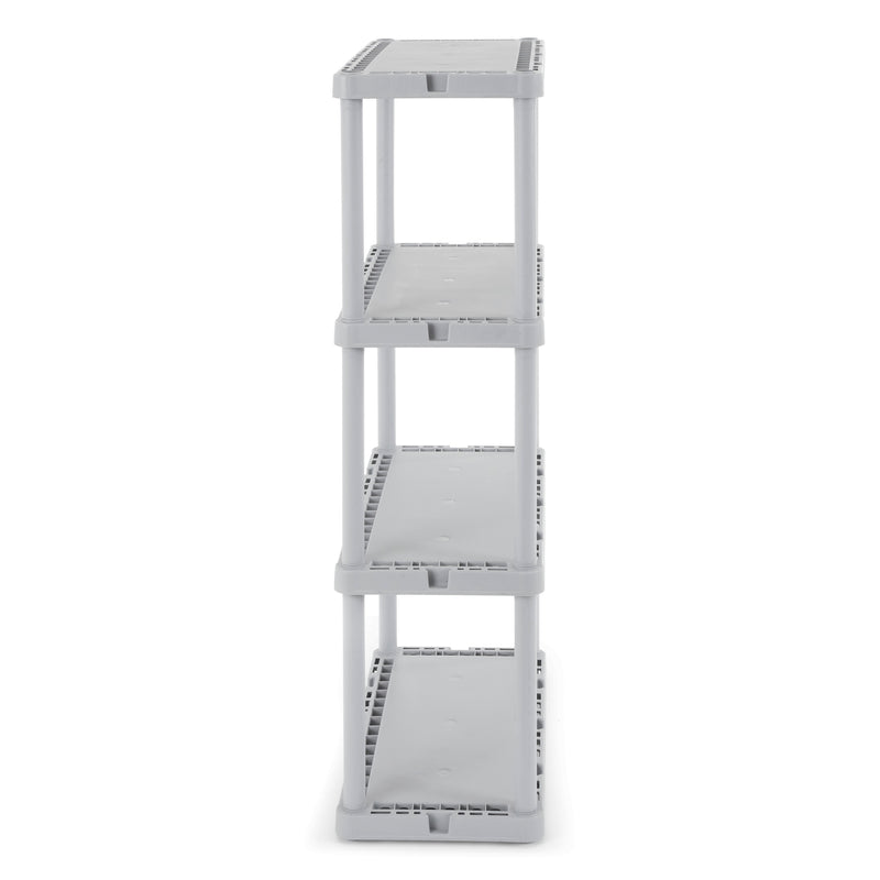 Knect-A-Shelf Fixed Height 4 Shelf Light Duty Storage System (Open Box)