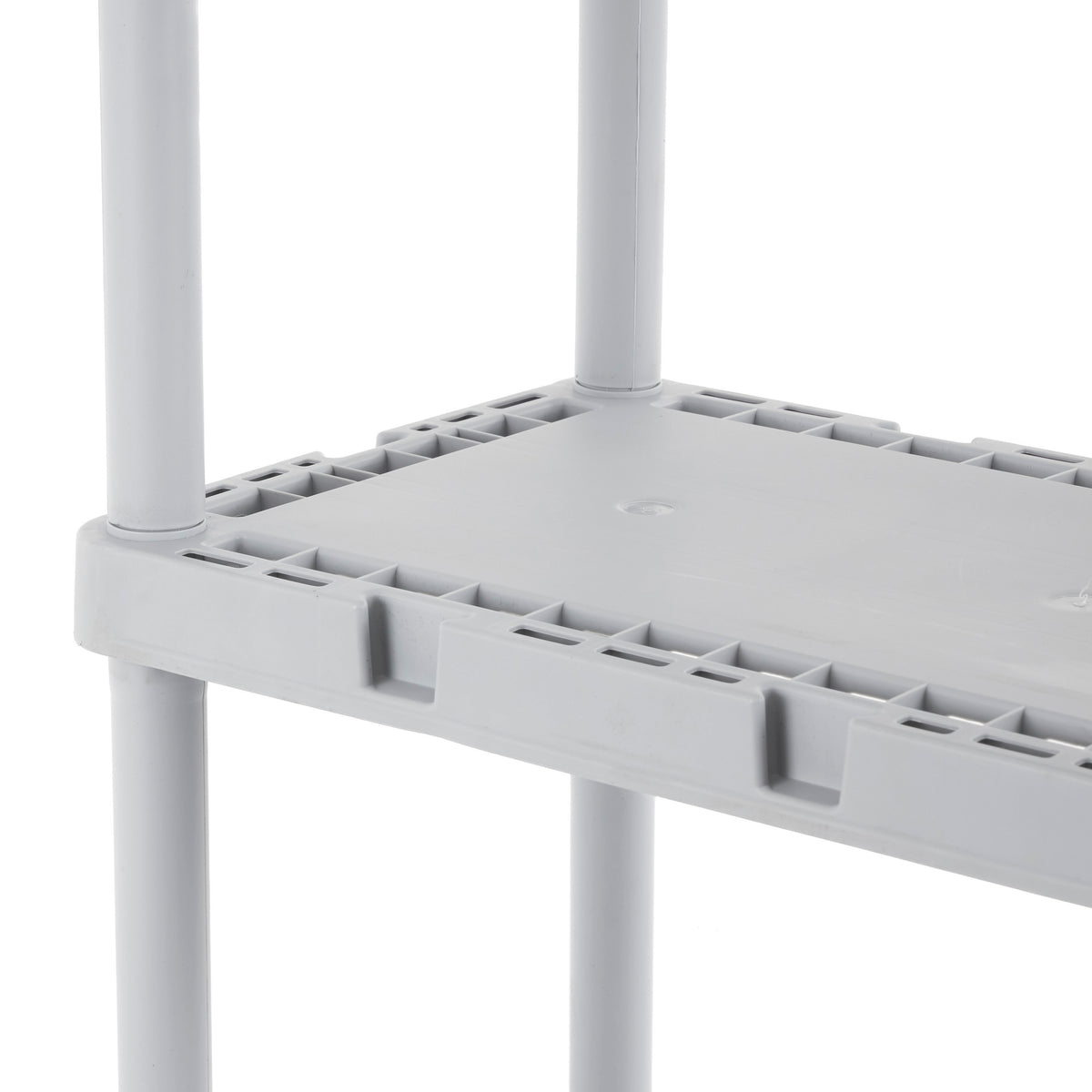 Knect-A-Shelf Fixed Height 4 Shelf Light Duty Storage System (For Parts)