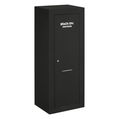 Stack On Firepower Locking 55 Inch Steel Ammunition Security Cabinet Safe, Black