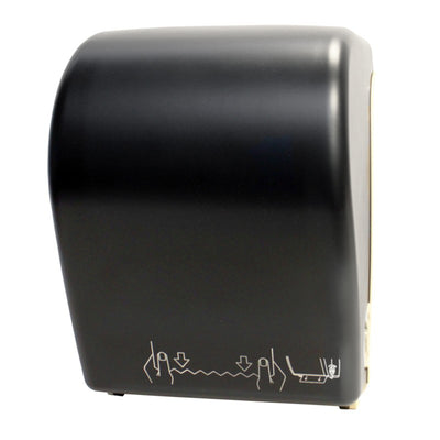 Response HRT DISP 201 Plastic Touchless Dispenser for Hard Roll Paper Towels